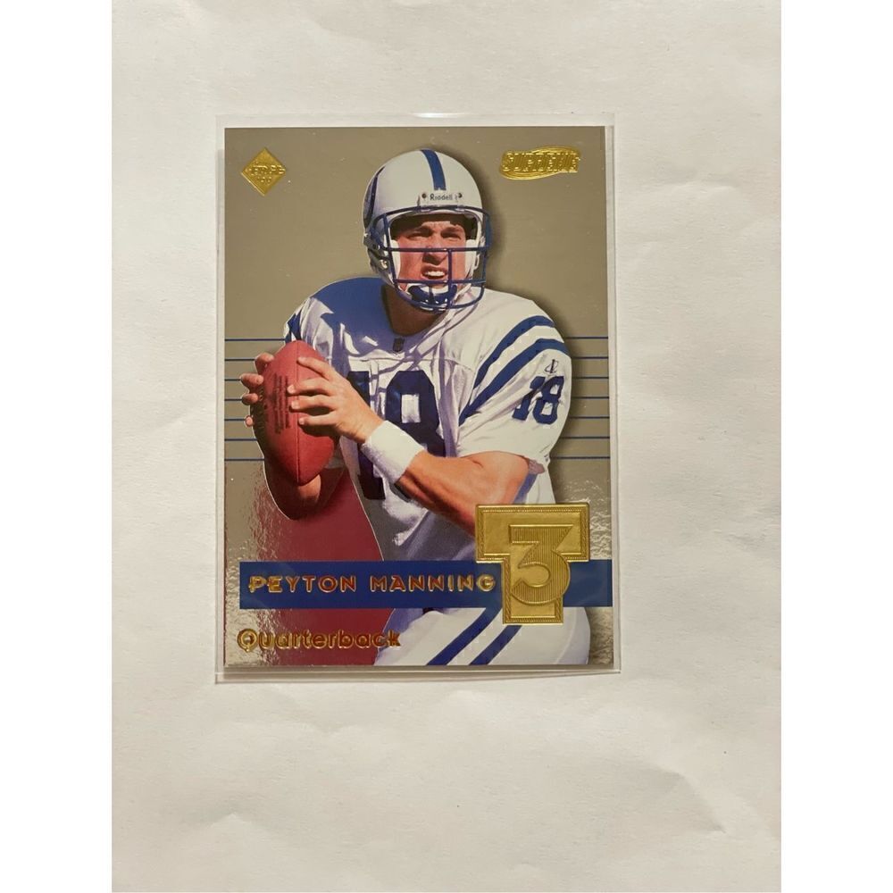 Peyton Manning 1999 collectors edge supreme #t3-07 foil in mint condition/grade